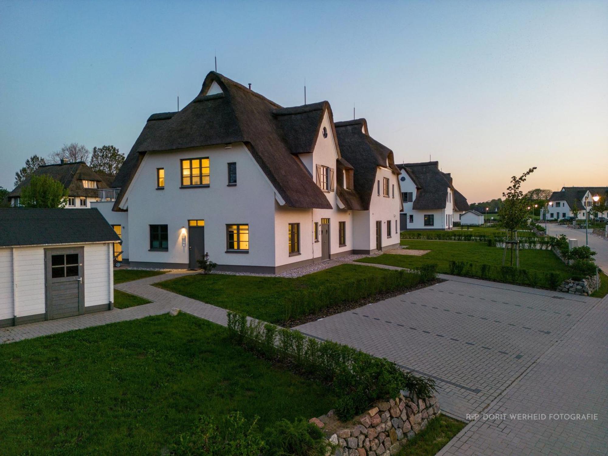 Villa Inseldomizil Stolpe - Urlaub Unter Reet Auf Usedom Stolpe auf Usedom Exterior foto