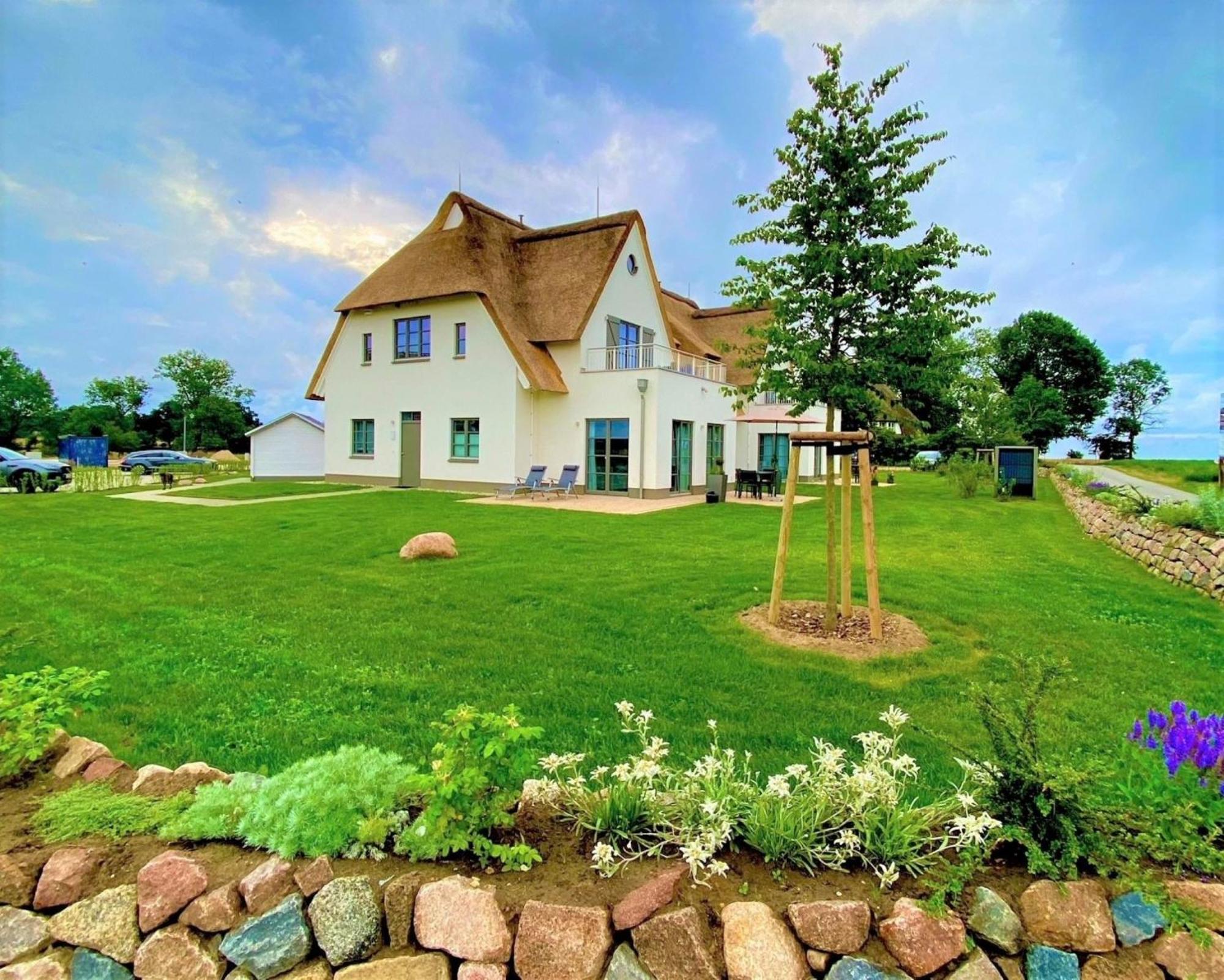 Villa Inseldomizil Stolpe - Urlaub Unter Reet Auf Usedom Stolpe auf Usedom Exterior foto
