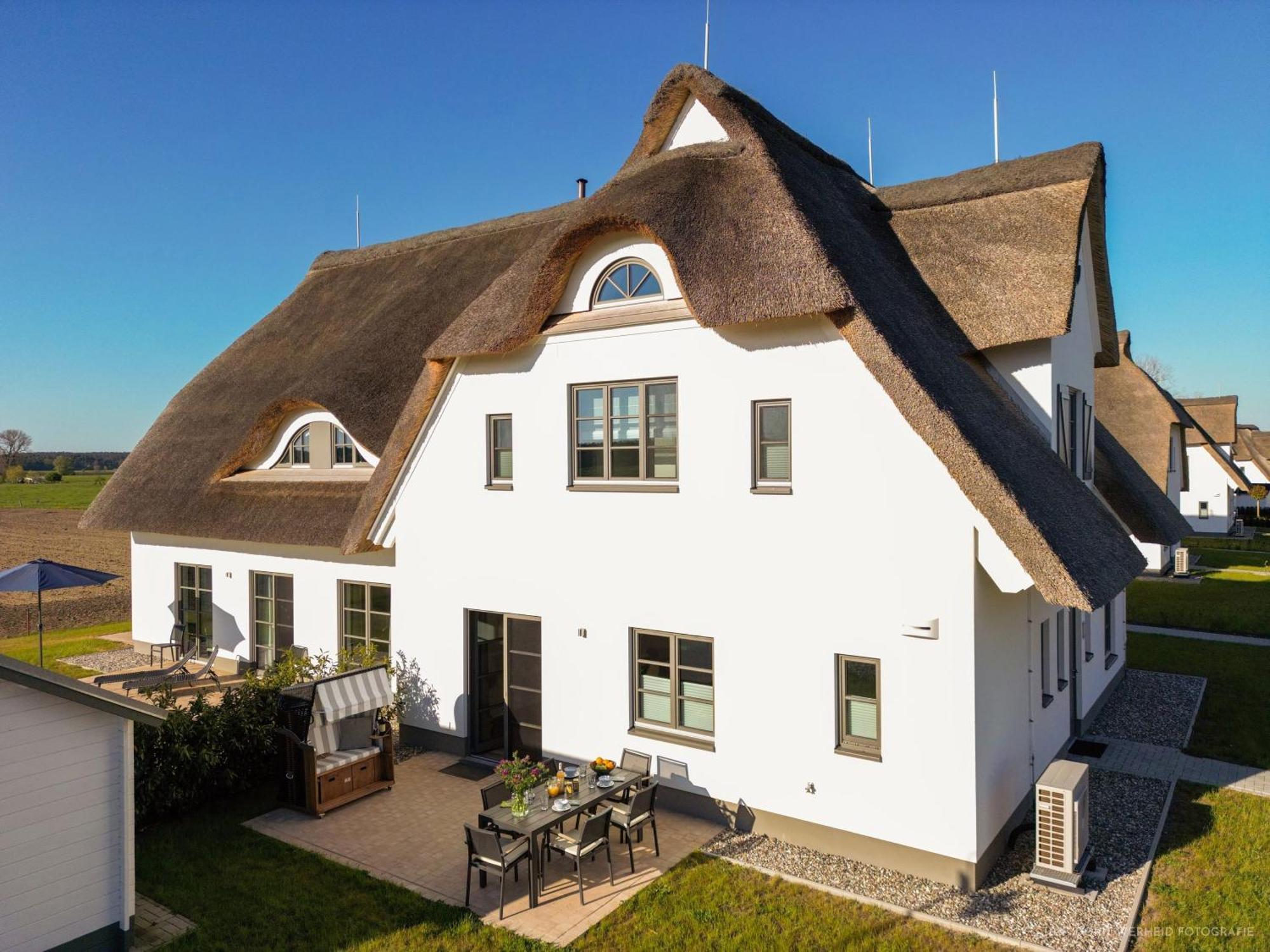 Villa Inseldomizil Stolpe - Urlaub Unter Reet Auf Usedom Stolpe auf Usedom Exterior foto