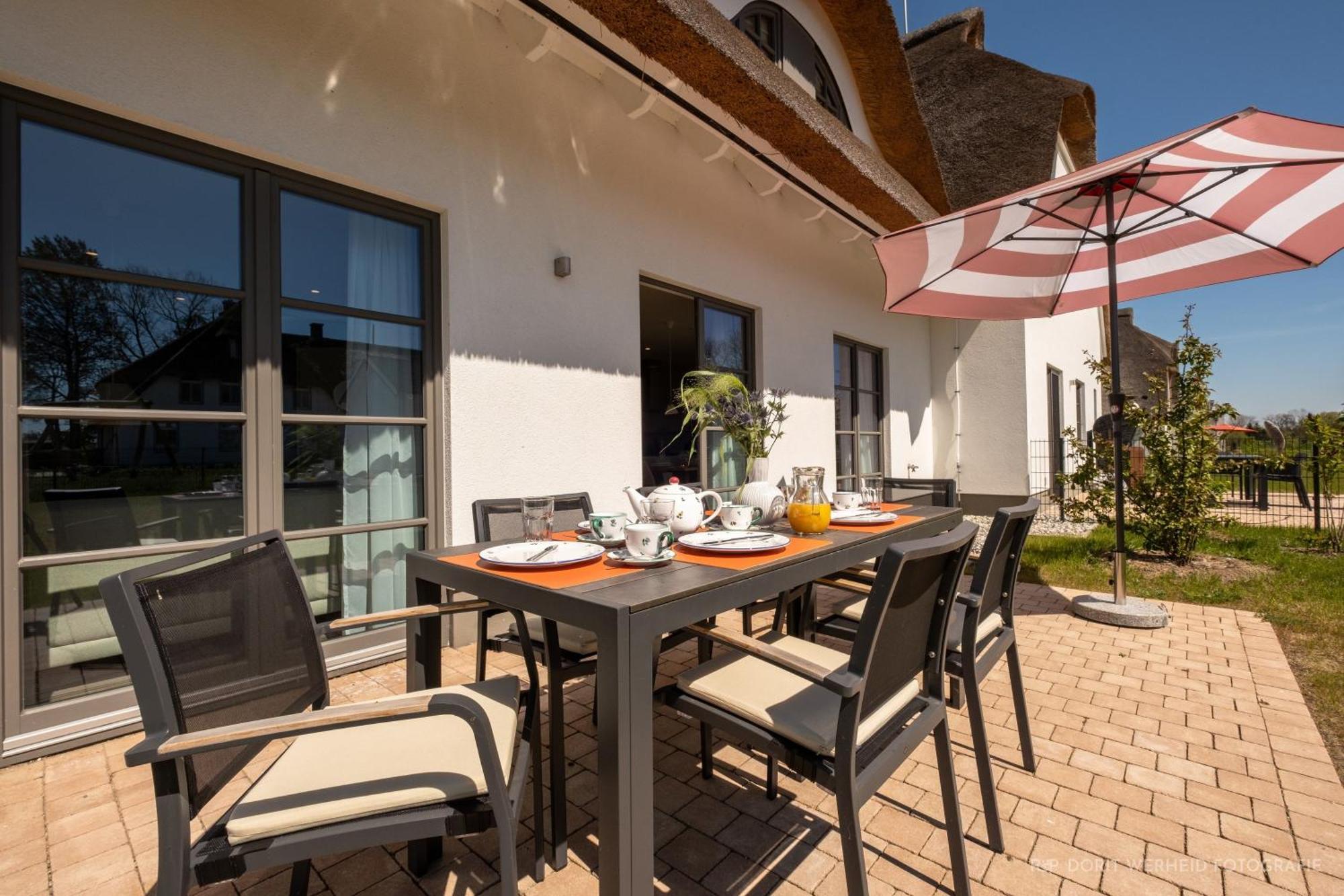 Villa Inseldomizil Stolpe - Urlaub Unter Reet Auf Usedom Stolpe auf Usedom Exterior foto