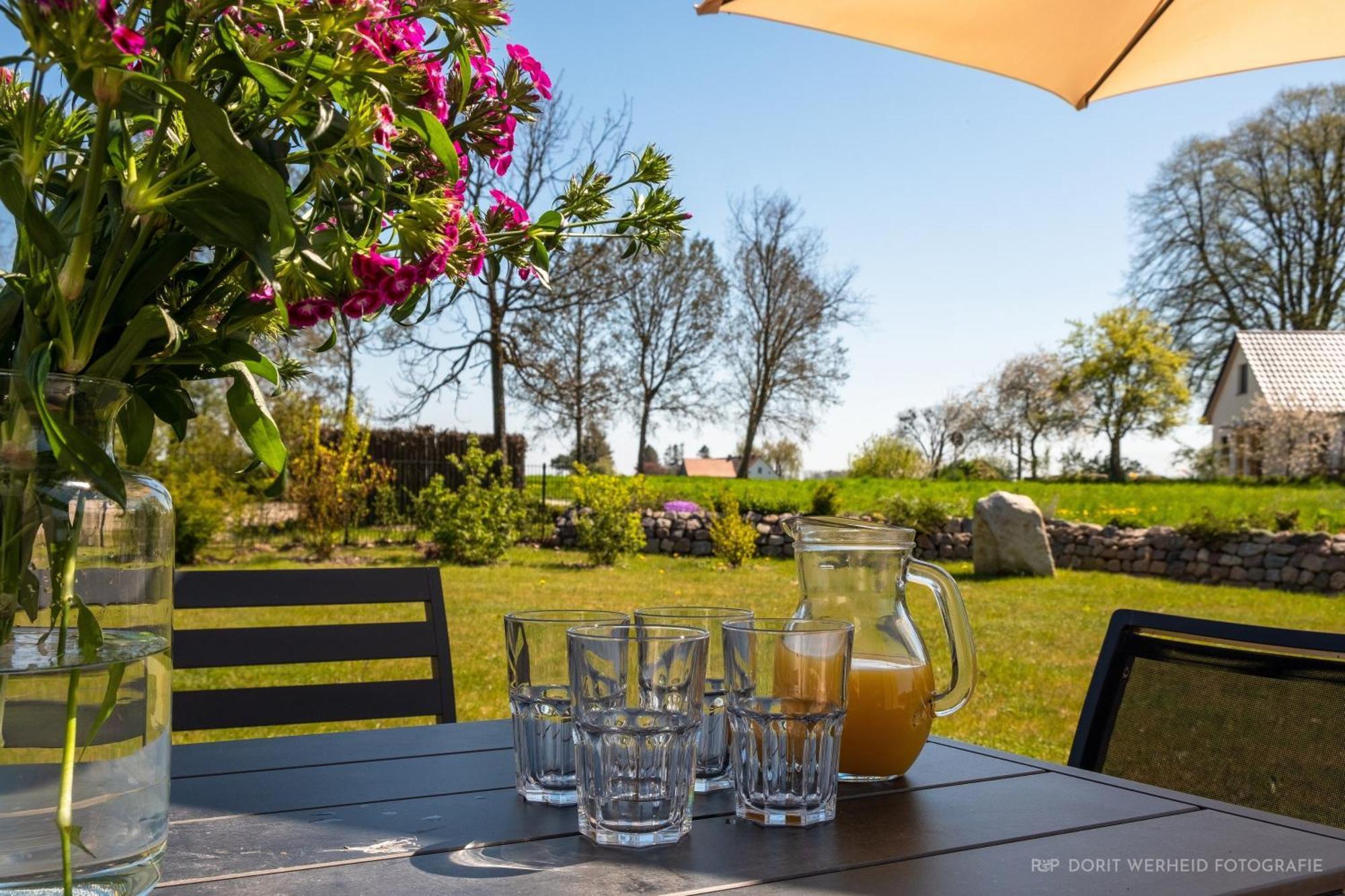 Villa Inseldomizil Stolpe - Urlaub Unter Reet Auf Usedom Stolpe auf Usedom Exterior foto