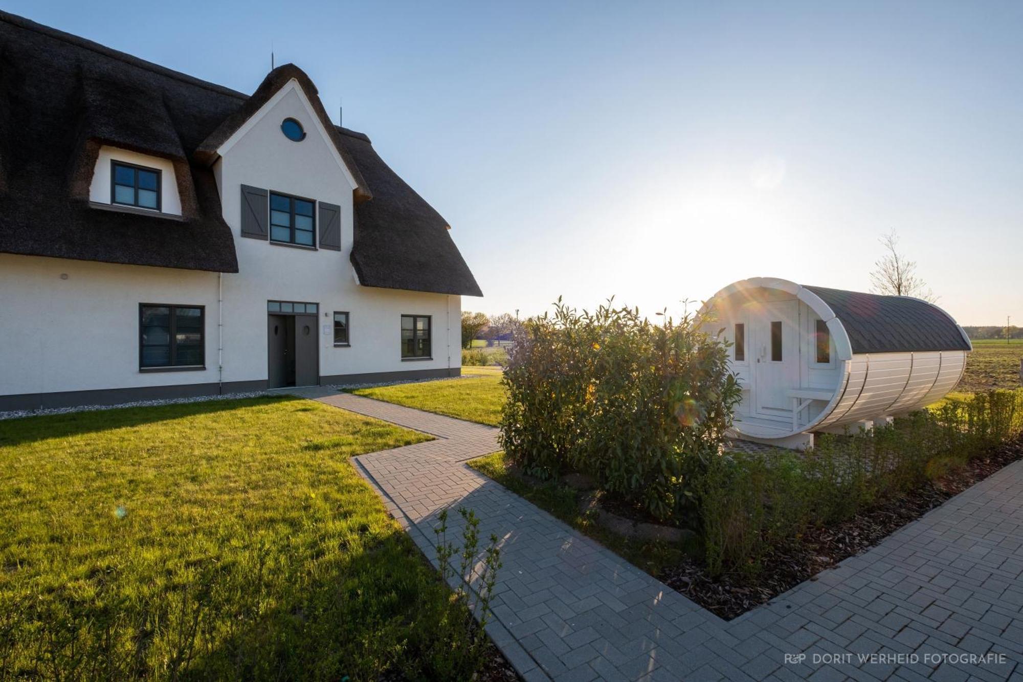 Villa Inseldomizil Stolpe - Urlaub Unter Reet Auf Usedom Stolpe auf Usedom Exterior foto