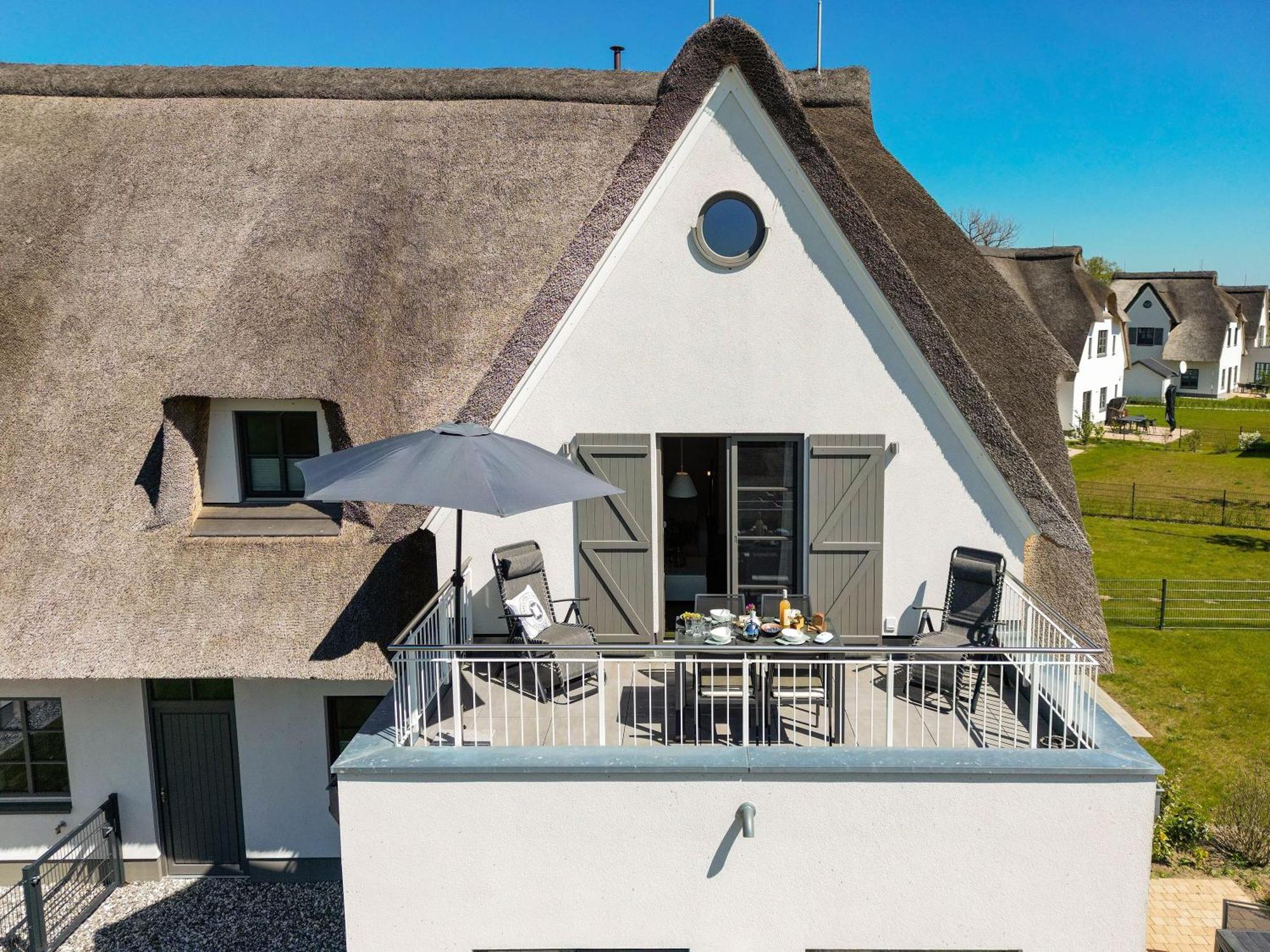 Villa Inseldomizil Stolpe - Urlaub Unter Reet Auf Usedom Stolpe auf Usedom Exterior foto