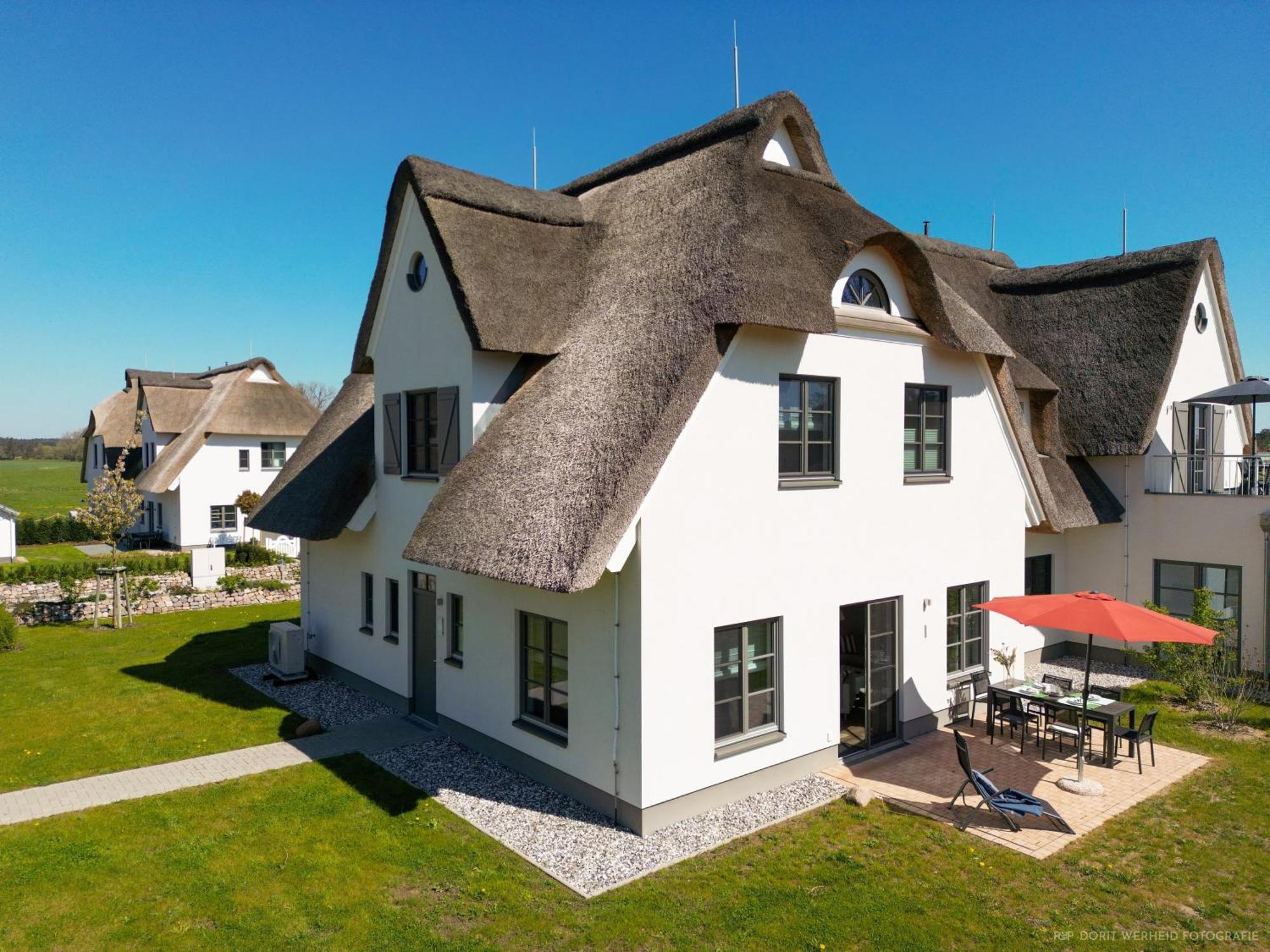 Villa Inseldomizil Stolpe - Urlaub Unter Reet Auf Usedom Stolpe auf Usedom Exterior foto