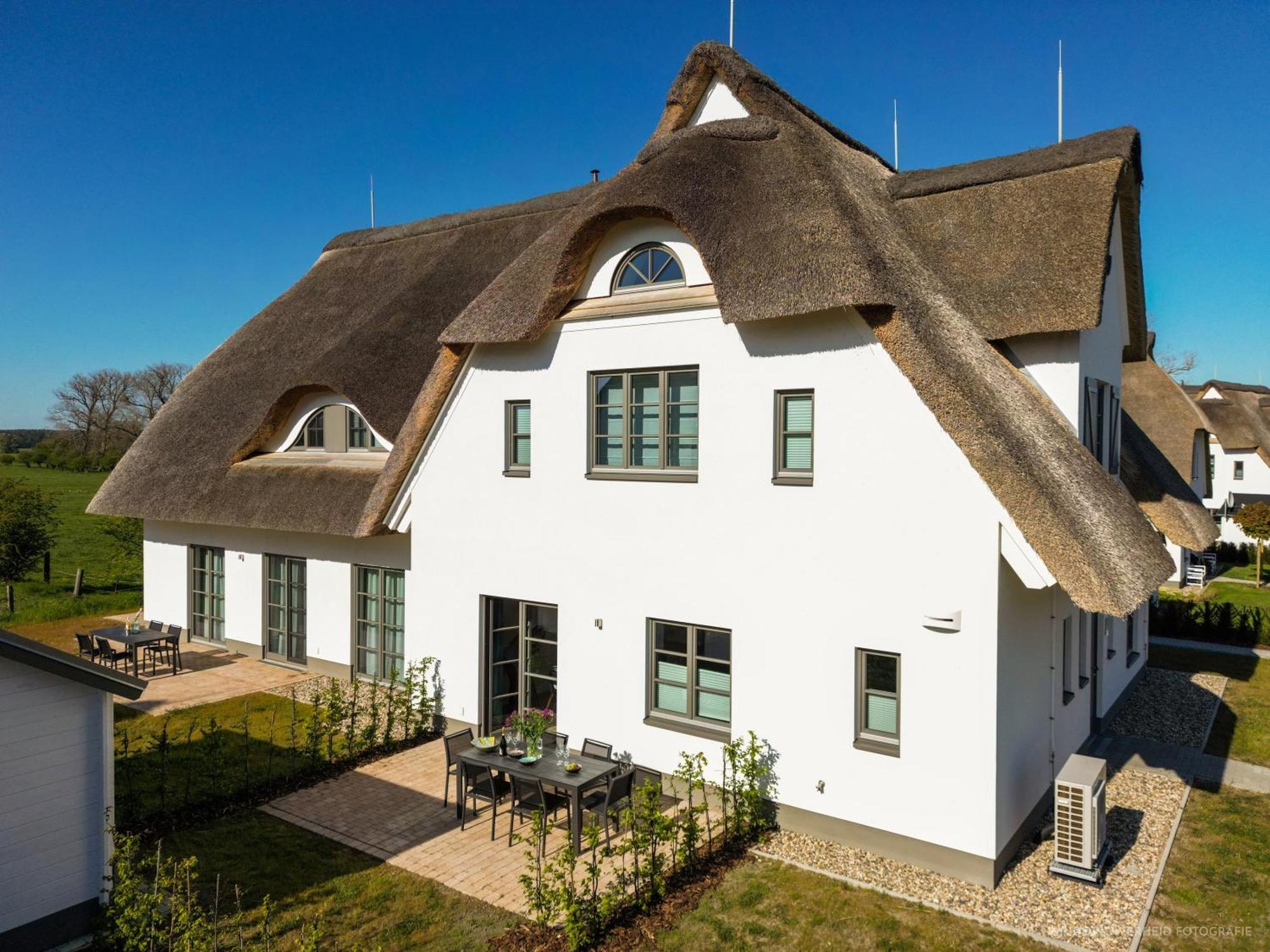Villa Inseldomizil Stolpe - Urlaub Unter Reet Auf Usedom Stolpe auf Usedom Exterior foto