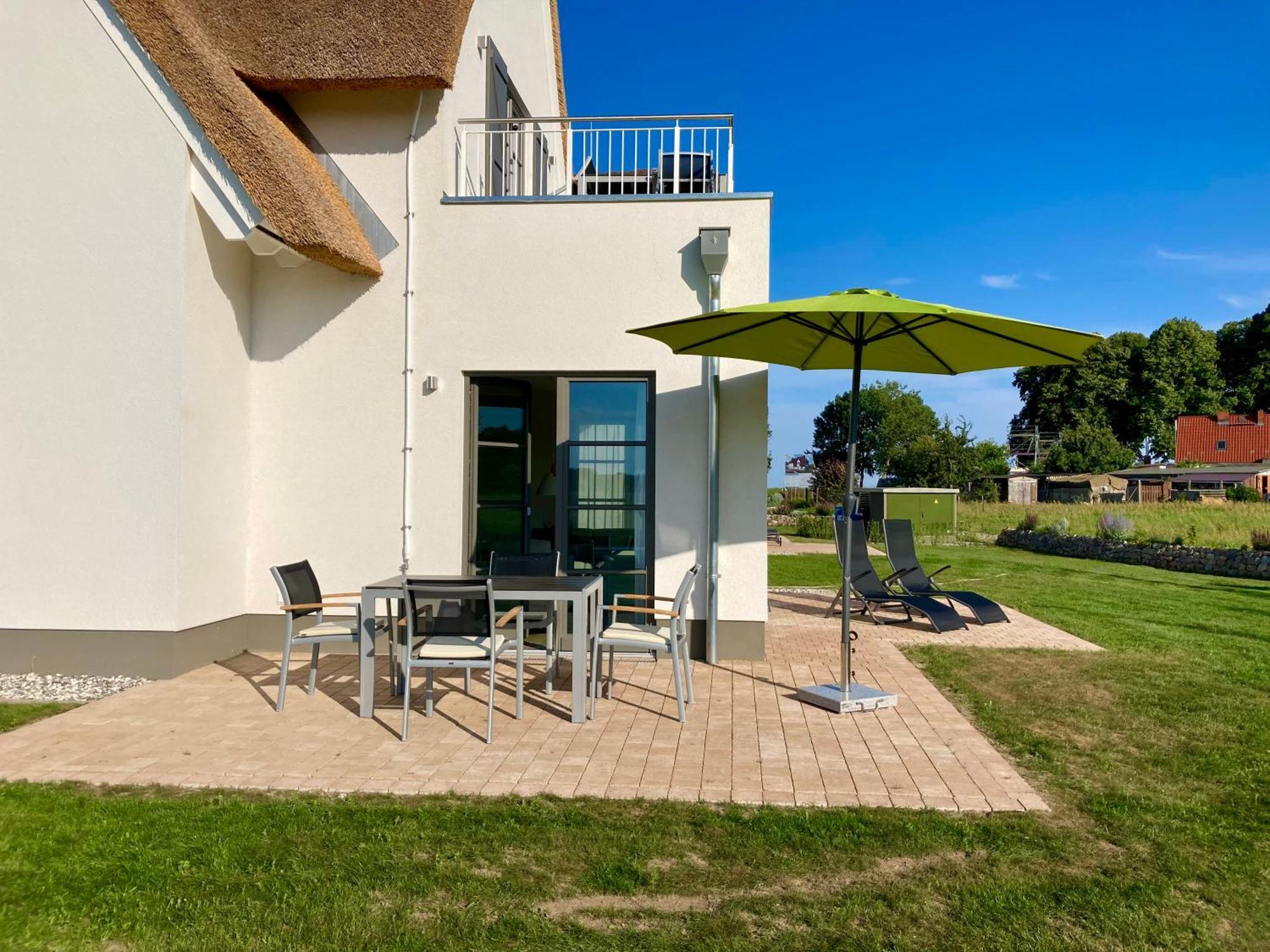 Villa Inseldomizil Stolpe - Urlaub Unter Reet Auf Usedom Stolpe auf Usedom Exterior foto