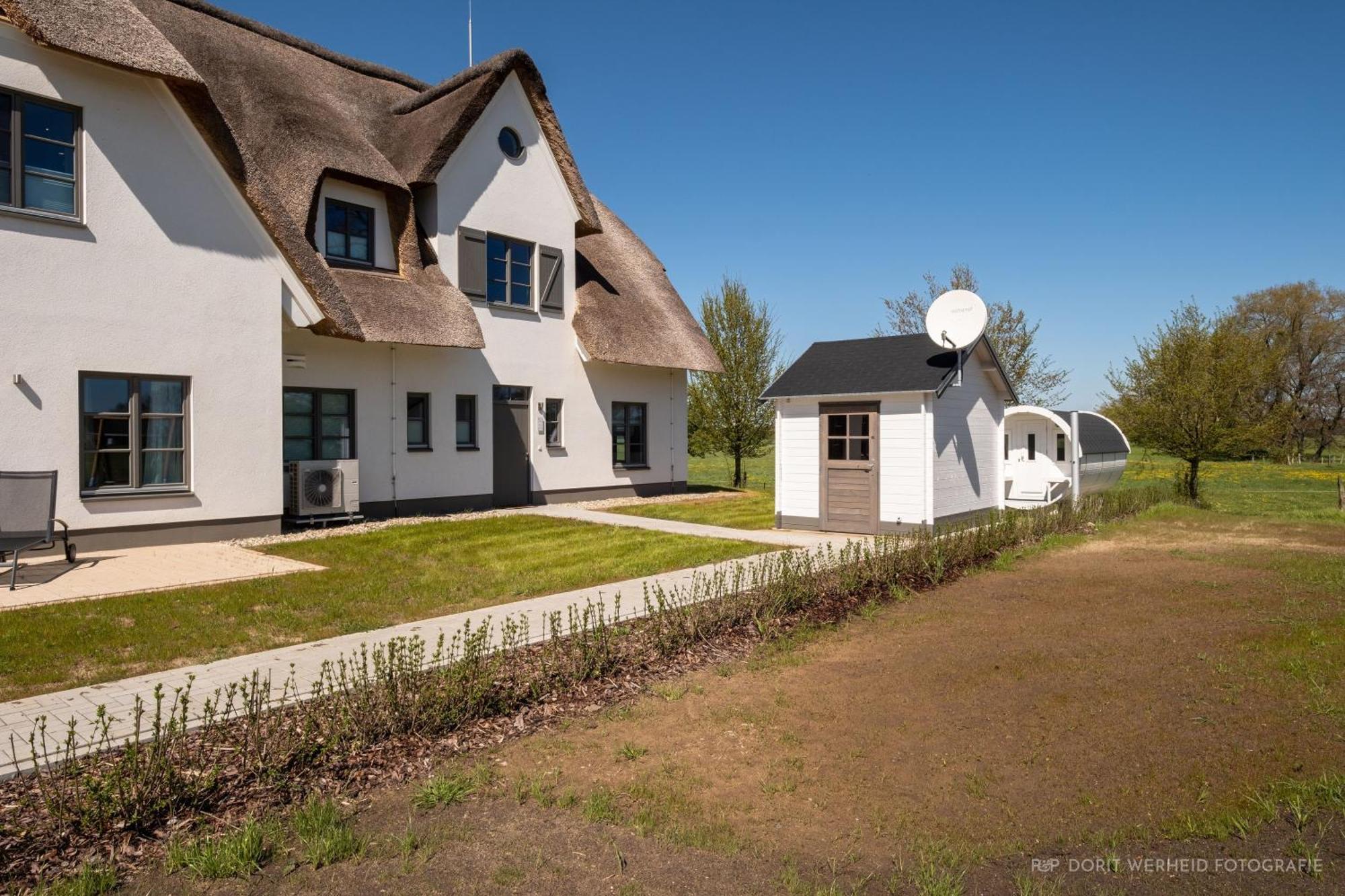 Villa Inseldomizil Stolpe - Urlaub Unter Reet Auf Usedom Stolpe auf Usedom Exterior foto